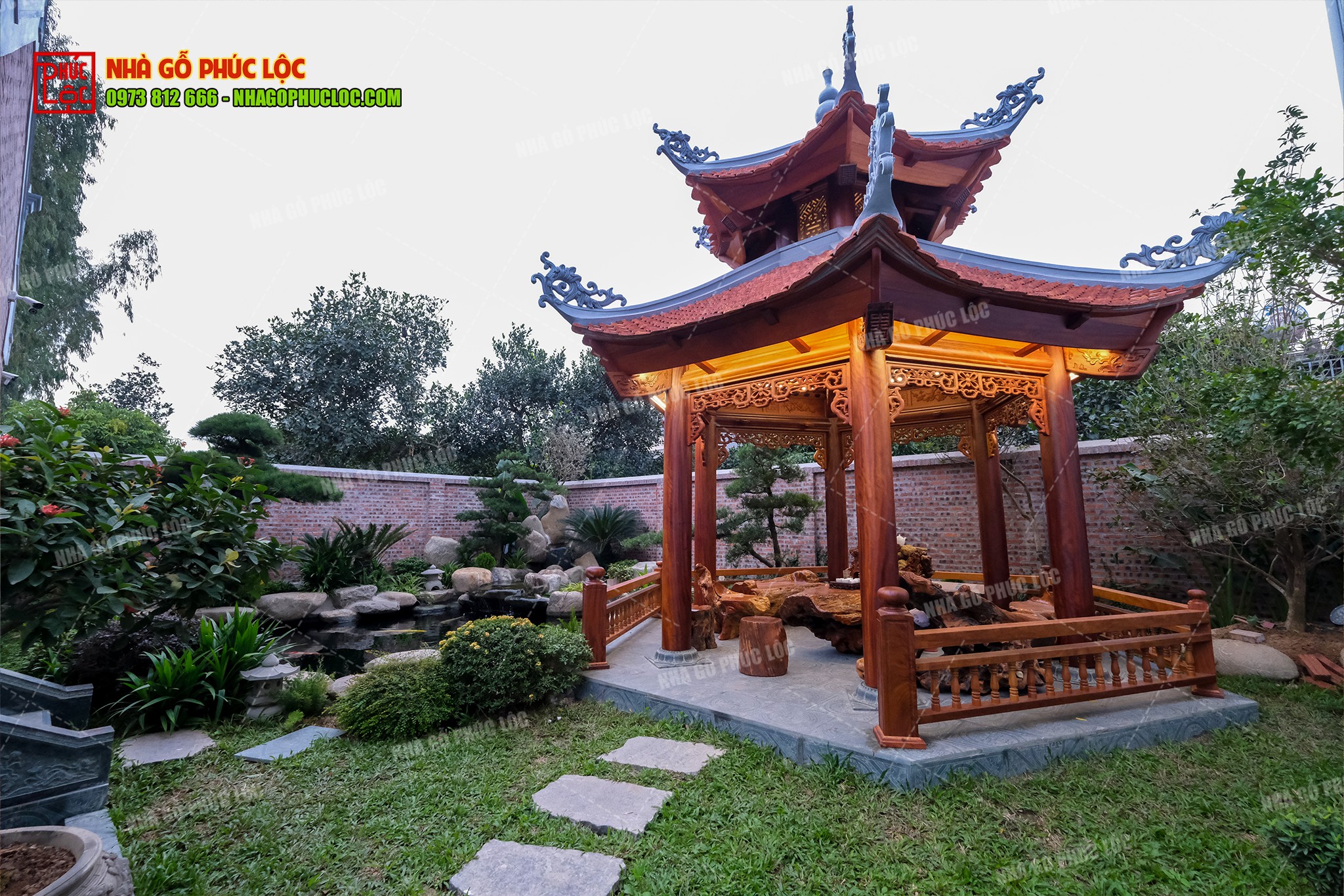 Nhà gỗ Phúc Lộc là đơn vị thi công có nhiều kinh nghiệm