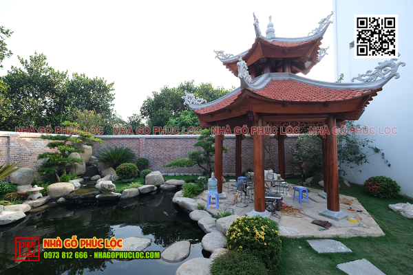 Nhà chòi bằng gỗ có thời gian hoàn thiện nhanh hơn 