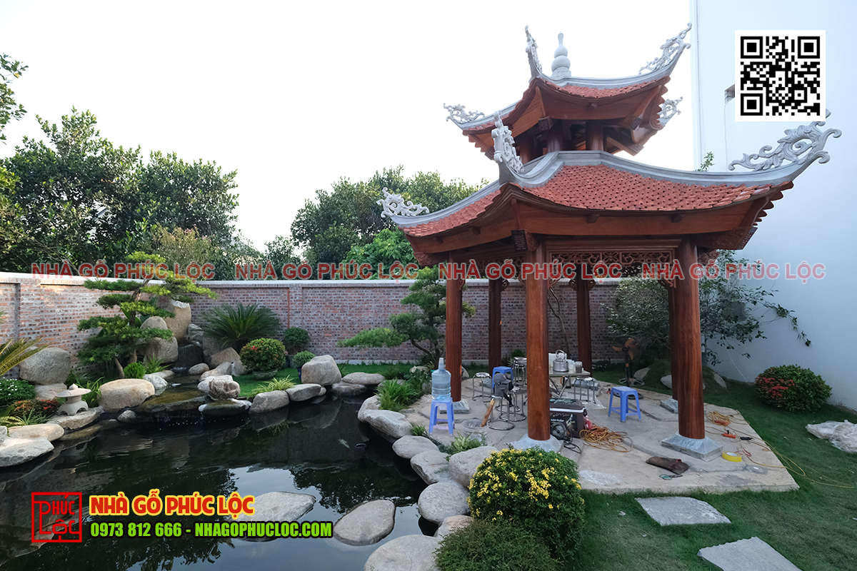 Nhà chòi bằng gỗ có thời gian hoàn thiện nhanh hơn 