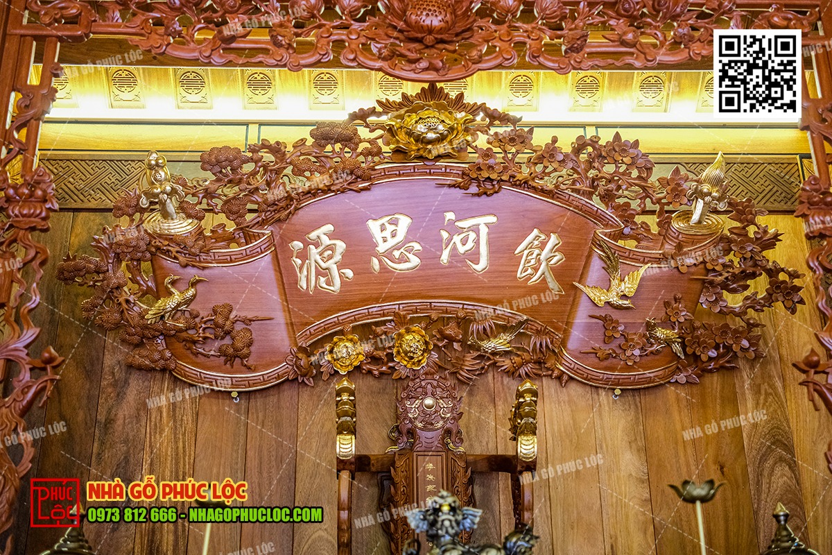 Các món đồ thờ không thể thiếu trên bàn thờ gỗ