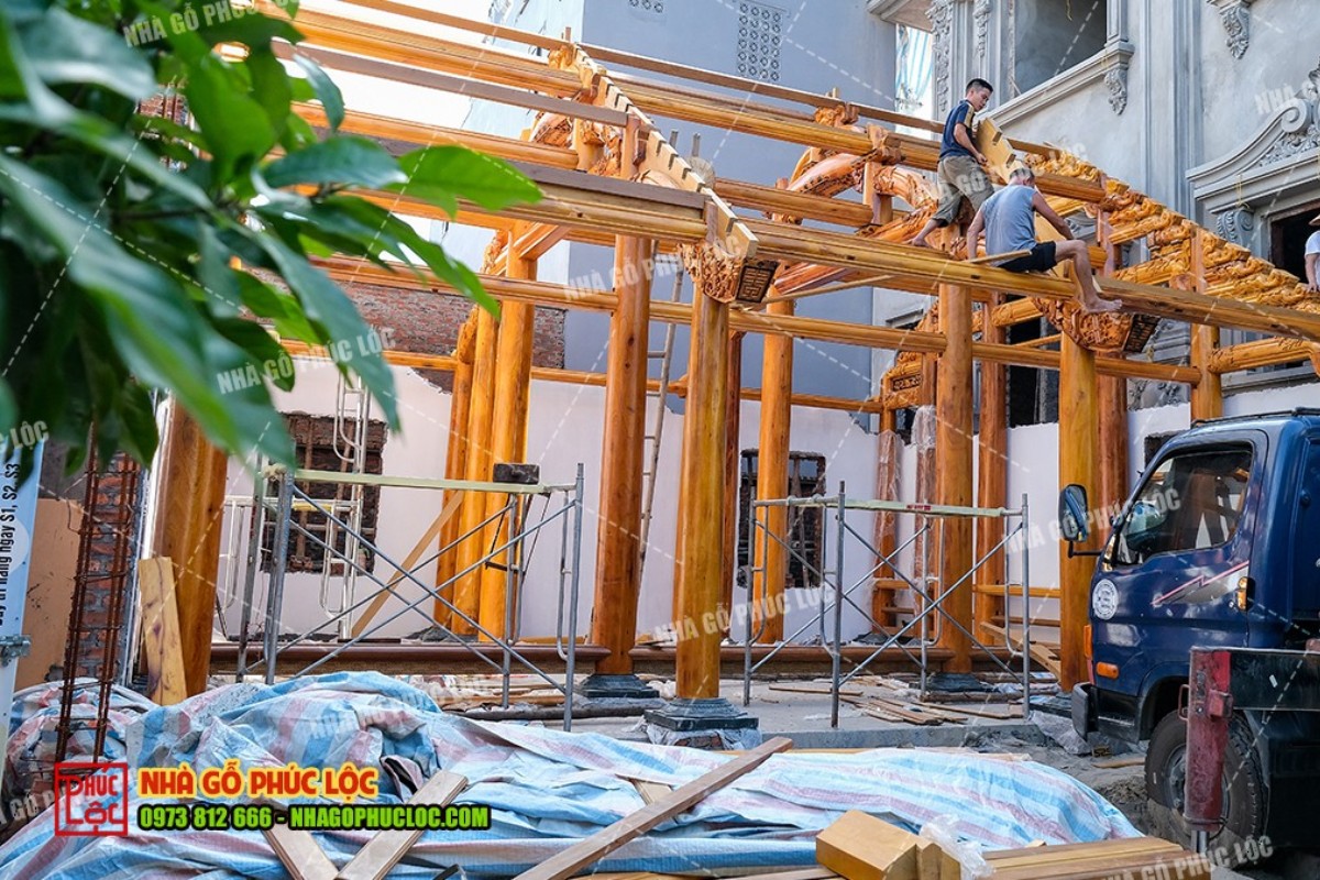 Chi phí thi công nhà gỗ mít hiện nay