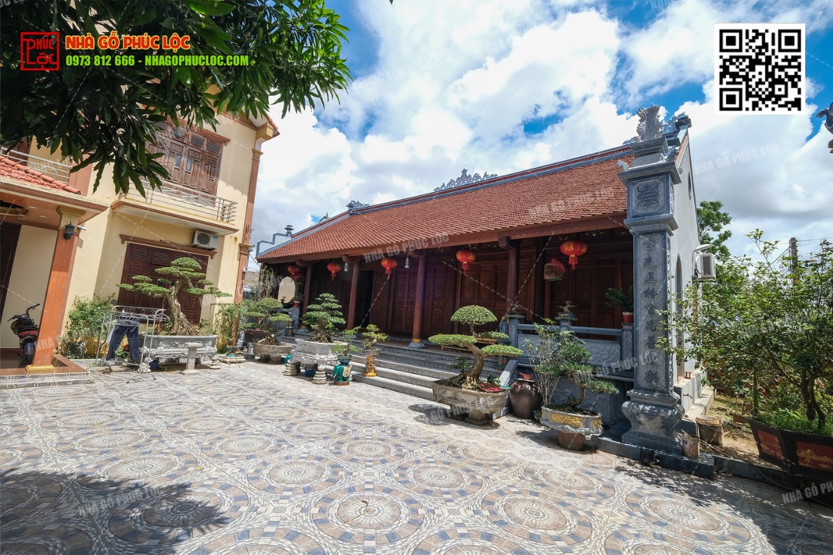 Vì sao nhà gỗ lim Nam Phi được ưu tiên trong công trình tâm linh?