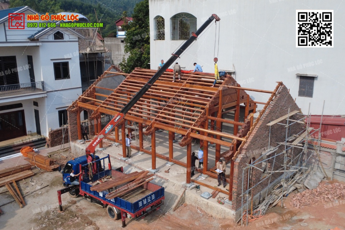 Những lợi ích khi lựa chọn dịch vụ thi công nhà gỗ trọn gói