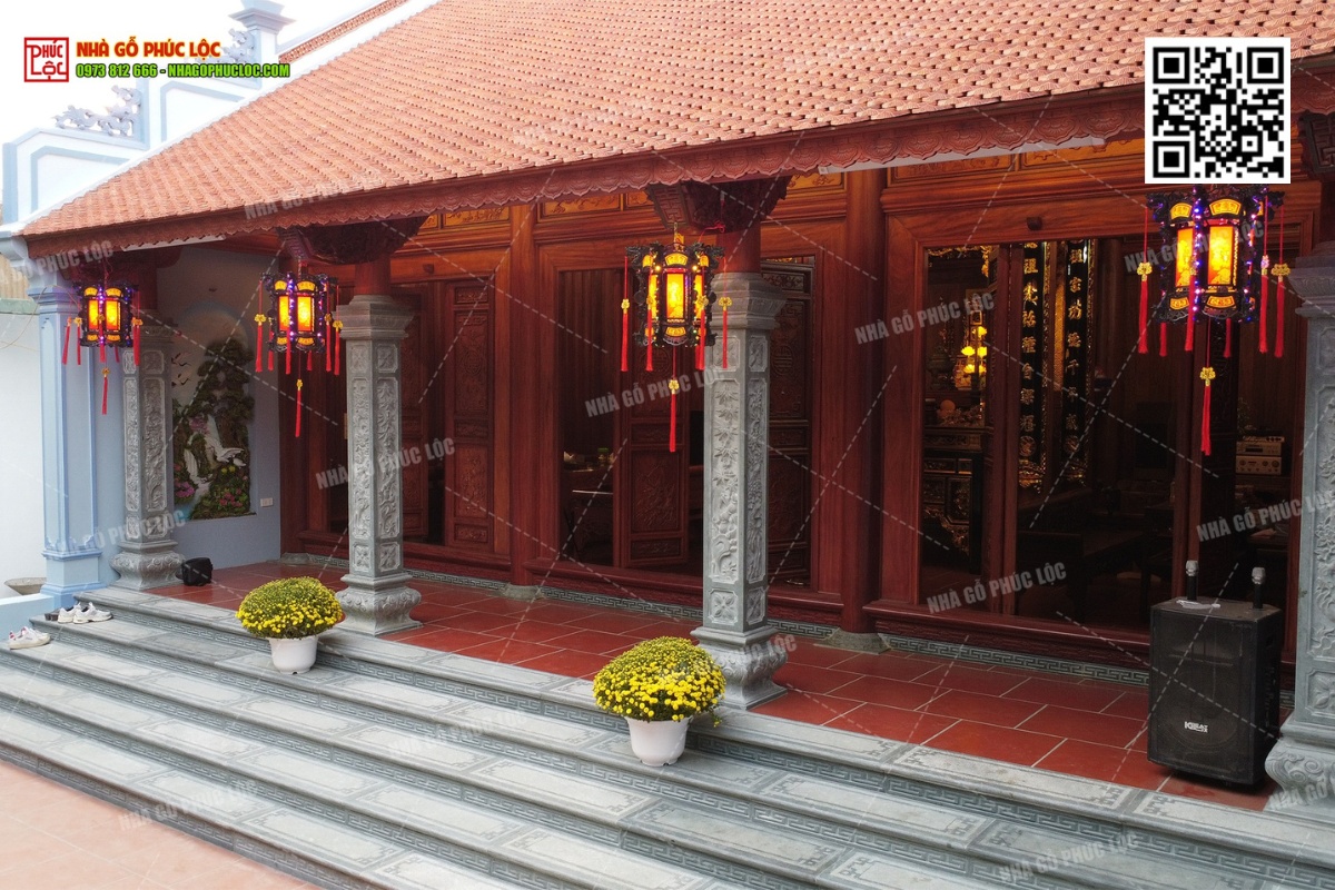 Những yếu tố tạo nên một nhà thờ gỗ 3 gian chuẩn kiến trúc Bắc Bộ