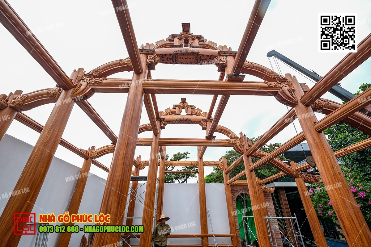 Hệ thống 22 cột tạo kết cấu vững chắc