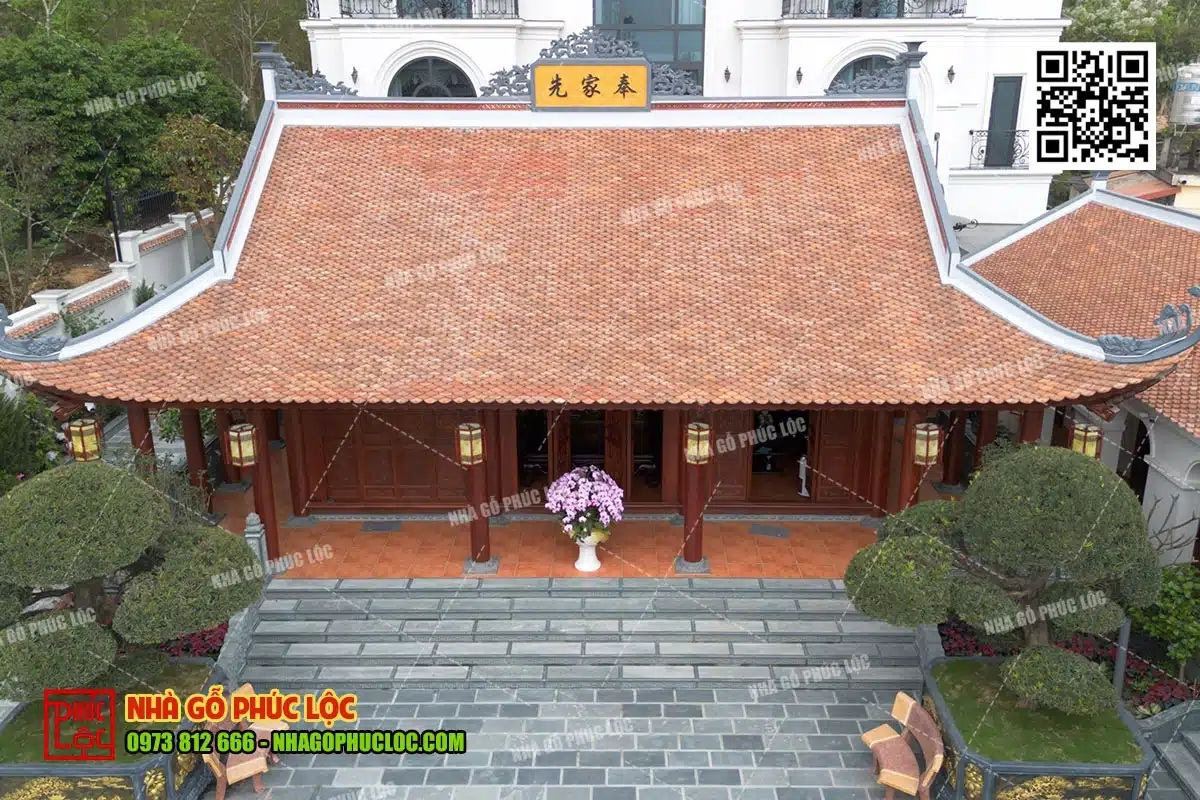 Báo giá nhà gỗ 3 gian 4 mái hiện nay