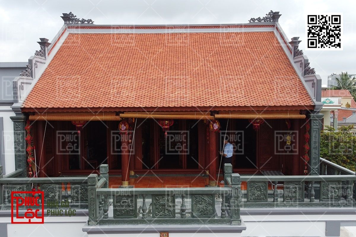 Bố trí trên tầng 2 nhà bê tông