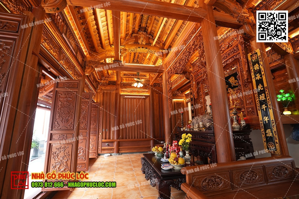 Những yếu tố cần cân nhắc trước khi bố trí nhà gỗ 3 gian 22 cột